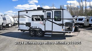 Make Lots of Memories in the New 2024 Winnebago Micro Minnie 2108DS [upl. by Schwing218]