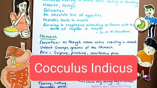 Cocculus Indicus  Part 2  Materia Medica [upl. by Enyrat]