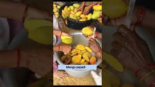 ⚡ Mango papadi making ⚡shorts telugufoodie esangathulu streetfood foodie omelette [upl. by Annoj920]