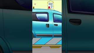 Dokker Van trending vehicle cartoon kidsvideos carwash shorts viralvideo ytshorts [upl. by Trometer699]