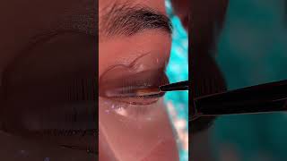 EYELASH KAISE LAGATE HAI shots shortsfeed  shorts youtubeshorts eyelash eyelashextensions [upl. by Necyrb588]