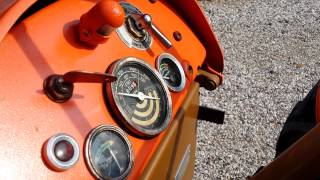 Fiat 312r 1962 con retroescavatore [upl. by Farlie]