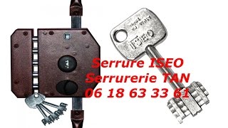 Tutoriel comment changer une serrure iseo pas cher  iseo perfecta [upl. by Anitnelav]