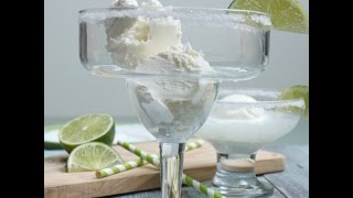 Margarita Ice Cream Float  Cocktails [upl. by Naesal]