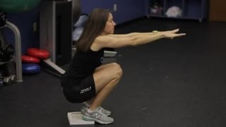 Dynamic Stretching With Deep Knee Bends  Training for Sports [upl. by Lemrahs]