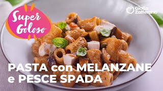 PASTA con CREMA di MELANZANE e PESCE SPADA❤️🍝 adv [upl. by Notlaw935]