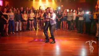 ATACA amp LA ALEMANA Bachata Dance Performance At THE SALSA ROOM [upl. by Kezer380]