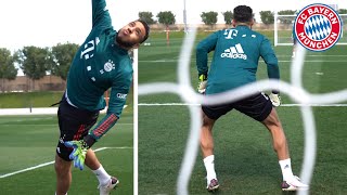 Coco  Neuer Corentin Tolisso goes goalkeeper in practice  FinalMissi6n [upl. by Teresa]