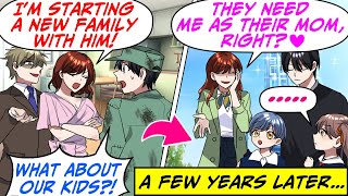 My ExWife Ditched Me amp Our Twins During Tough Times Years later I Made it Big…RomCom Manga Dub [upl. by Inalak204]