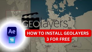 How to Install Geolayers 3 Extension in After Effects  Free Download geolayers aftereffects [upl. by Calida]