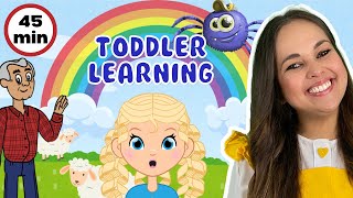 Toddler Learning amp Nursery Rhymes Adventure with Ms Moni  Toddler Speech amp Learning Videos [upl. by Garap]