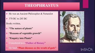 An Ancient Great Philosopher Theophrastus [upl. by Aicekan]