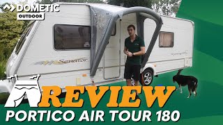 Dometic Portico Air Tour 180 Canopy Review 2025 [upl. by Aicinoid]