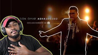 AGRADECIDO 🙏 Don Omar  El Negro Reacciona HD Zumba 🔥 [upl. by Kathlene712]