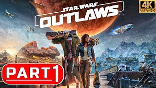 STAR WARS OUTLAWS Gameplay Walkthrough Part 1 4K 60FPS PC  No Commentary [upl. by Ttezzil]