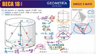 BECA 18SOLUCIONARIO DE GEOMETRÍA SIMULACRO 09 [upl. by Ellatnahc]