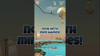 Flip Diving surprise MINIGAMES and awesome NEW LEVELS update Trailer flip game minigames [upl. by Coben]