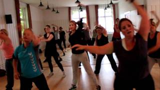 Zumba® Fitness Class With Dennis Thomsen We Will Rock You [upl. by Itnavart557]