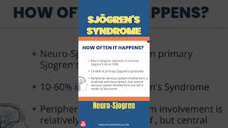 What is neuroSjogren’s How can Sjogren’s affect brain and spineshorts sjogrens sjogren [upl. by Alejoa737]