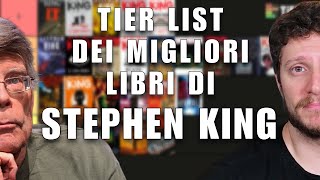 TIER LIST  TUTTI I LIBRI DI STEPHEN KING che ho letto [upl. by Ielhsa]