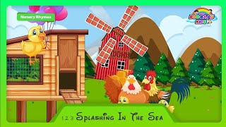 Counting Chickens Learn Numbers 1 to 10 with this Catchy Song for Kids By BoobaBukids [upl. by Grannias]