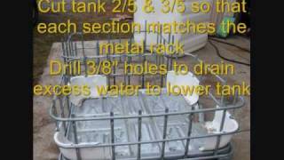 Vermicomposting Bin Worm Farm Recycle Reuse NonToxic IBC Totes Texas Video 2011 [upl. by Hurst]