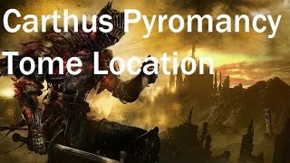 Dark Souls 3  Carthus Pyromancy Tome Location [upl. by Rundgren]