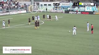 Serie D Virtus Francavilla  Ischia 40 la sintesi del match [upl. by Aikram]