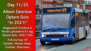 11 Fantastic AT545 Stagecoach Cumbria amp North Lancs Optare Solo KX51 CSU [upl. by Tsepmet882]