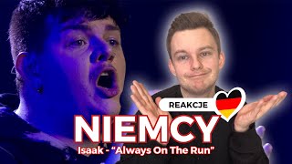 EUROWIZJA 2024 NIEMCY 🇩🇪 NIE CHCĄ WYGRAĆ  Isaak  Always On The Run  REAKCJE [upl. by Nemajneb]