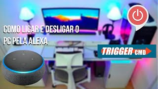 Como Ligar E Desligar O computador Pela Alexa [upl. by Odlaumor166]