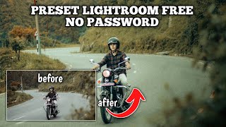 Preset lightroom aesthetic  preset lightroom free no password [upl. by Gaivn49]