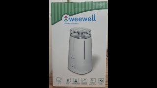 Weewell WHC650 Ultrasonik Soğuk Buhar Makinesi  Cool Mist Humidifier [upl. by Anivla]