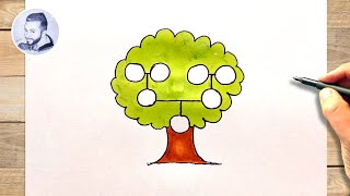 Comment dessiner un arbre généalogique facilement [upl. by Jaco629]