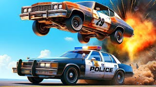 EPIC Police Chases amp MASSIVE Crashes in the Best of BeamNG Drive Mods [upl. by Rengia589]