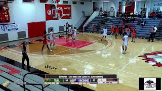 Lincoln Trail Statesmen vs Vincennes University Trailblazers MBB [upl. by Frohne]