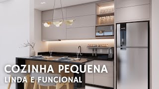 Cozinha Pequena  Ótima para Apartamento [upl. by Aleiram]