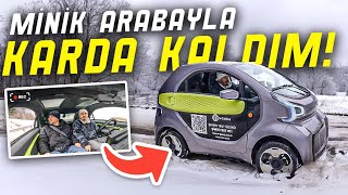 Mikro Elektrikli ARABA ile KARLI DAĞLAR   XEV Yoyo [upl. by Aivull796]