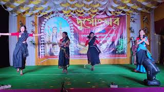 O menoka o menoka  new song  Durga Puja dance ❤️❤️ [upl. by Mitch580]