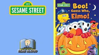 BOO Guess Who Elmo  Sesame Street Friends  Read Aloud [upl. by Boycie428]