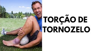 DICAS PARA TRATAR A TORÇÃO DE TORNOZELO lesao futebol [upl. by Suaeddaht40]