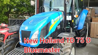 New Holland TD 75 D Bluemaster [upl. by Orabelle]