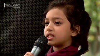 Sakha Ameen reciting Allama Iqbal Nazm at JashneRekhta2015 [upl. by Adnalor148]