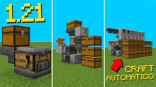 MINECRAFT 121  TUDO SOBRE O AUTO CRAFTER e COMO AUTOMATIZAR [upl. by Garate]