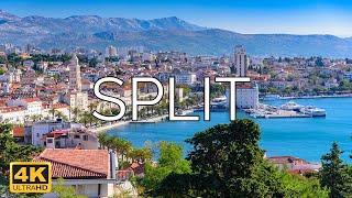 Split Croatia 🇭🇷  4K Drone Footage [upl. by Aniar973]