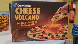 Dominos Pizza  New Volcano Pizza dominos pizza pizzalover food restaurant [upl. by Ordnasil]