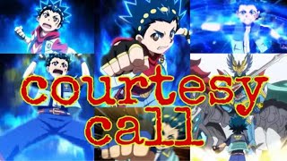 Beyblade Burst Valt Aoi  AMV Courtesy Call  Re uploading [upl. by Eurd780]