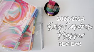 20232024 ERIN CONDREN LIFE PLANNER REVIEW [upl. by Groeg]