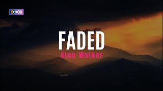 Karaoke Faded  Alan Walker [upl. by Ellehsad743]