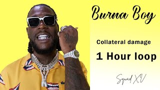 Burna Boy  Collateral damage  1 hour loop [upl. by Scevor]